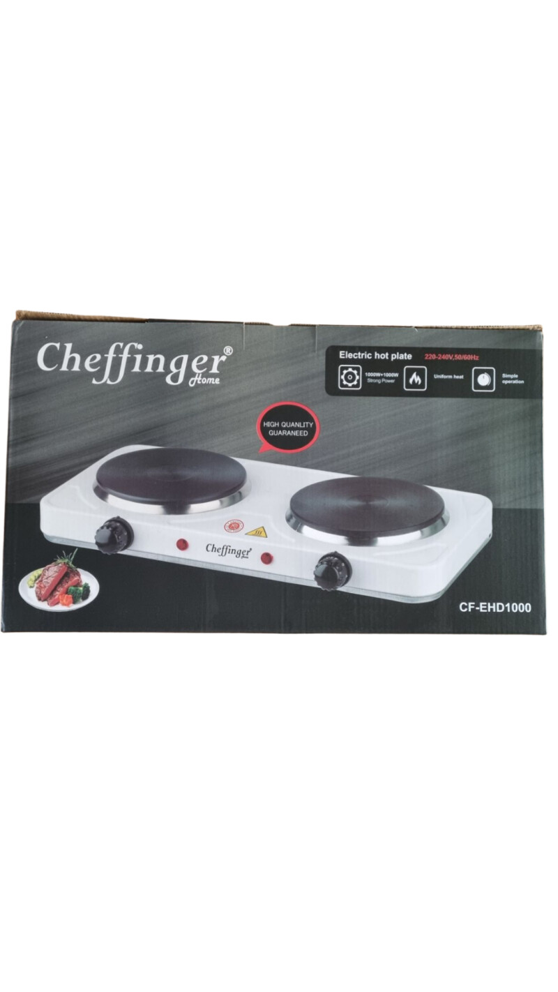 Kookplaat elektrisch  Cheffinger CF-EHD1000 2-pits