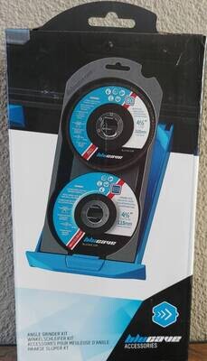 Slijpschijven BluCave accessoire set haakse slijper 5-delig 115 mm