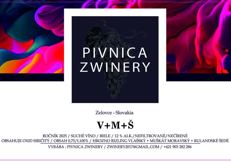 Cuvée V+M+Š 2025