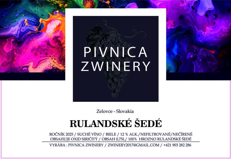 Rulandské šedé 2025