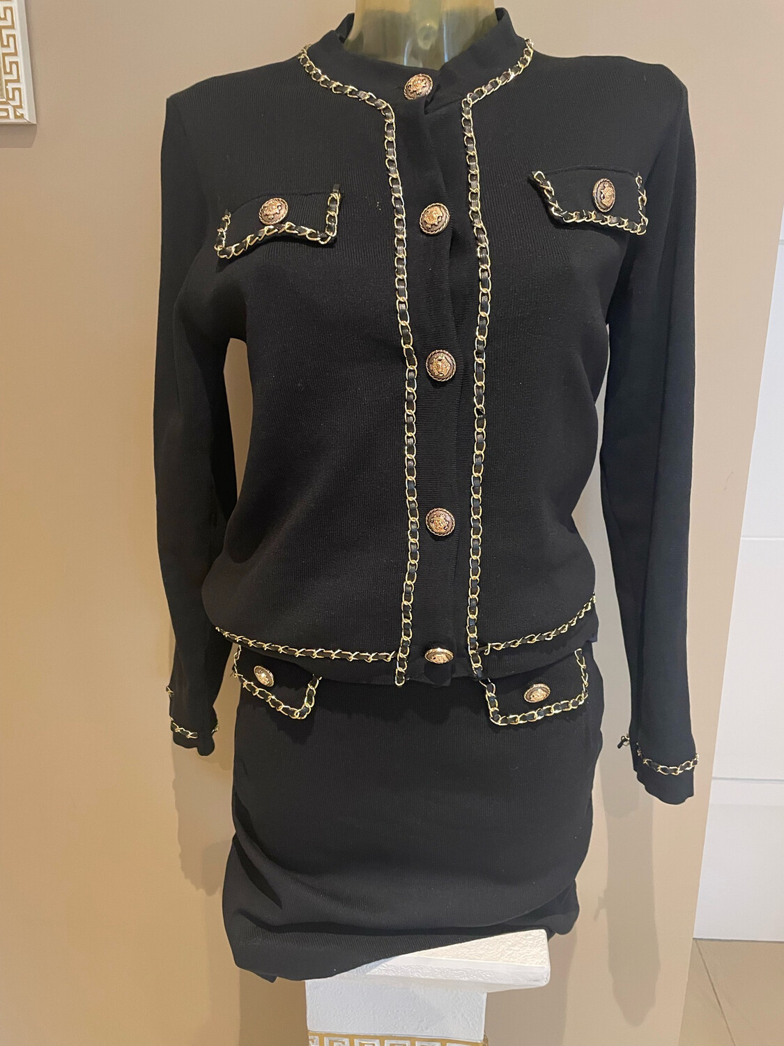 Ensemble jupe en maille