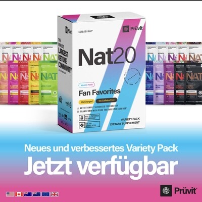 20er Pack 100% natürliche, exogene Ketone