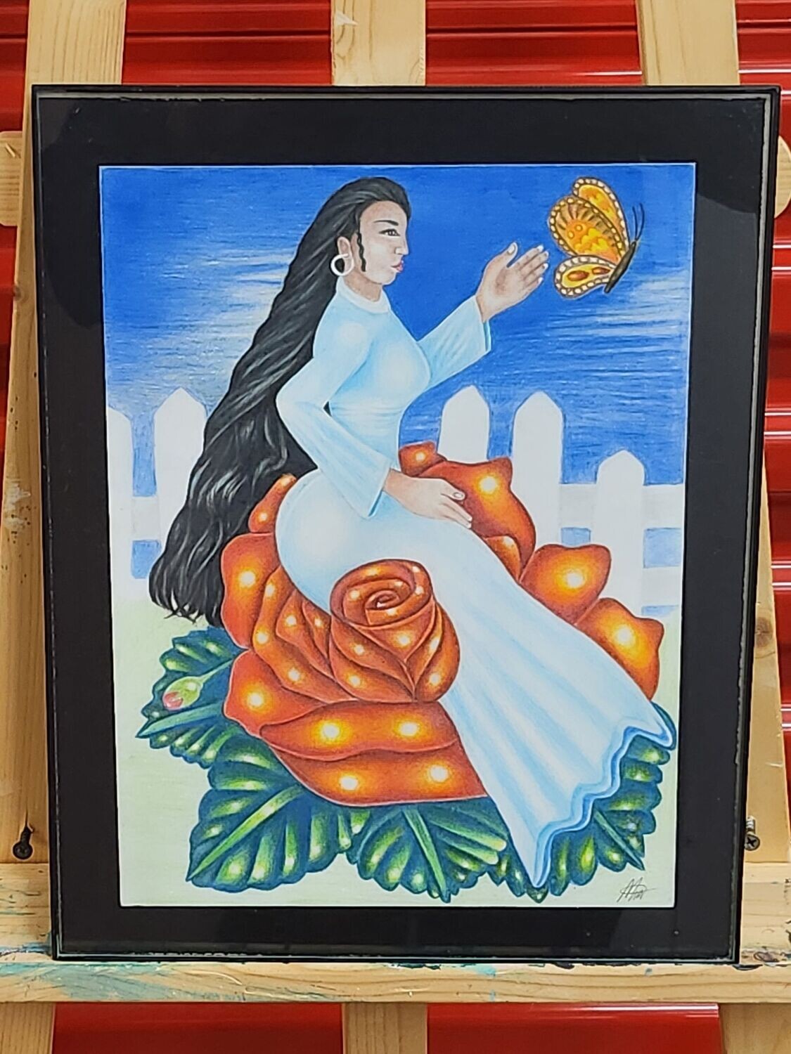 Butterfly Rose by Marcos