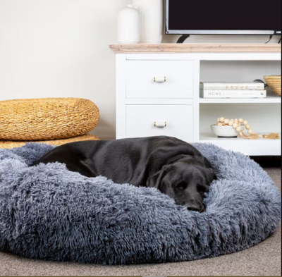Calming Donut dog Bed, Cute Bed Dog, Pet Supplies, Pet Furniture