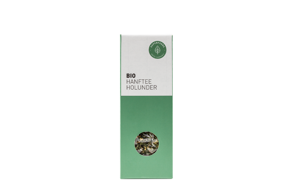 Bio Hanftee Holunder