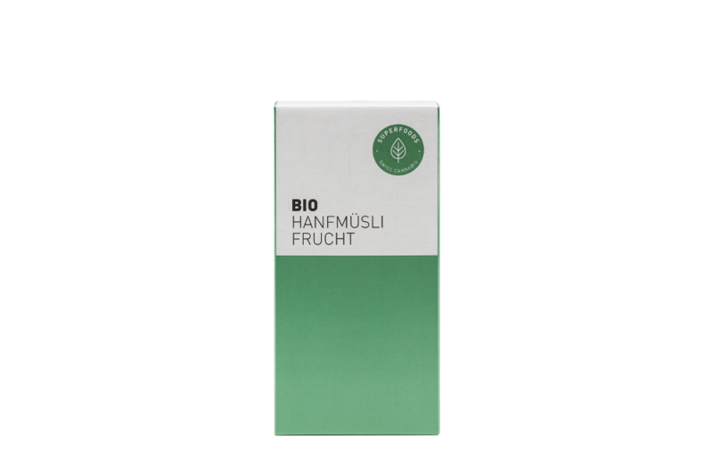 Bio Hanf Müesli mit Früchten