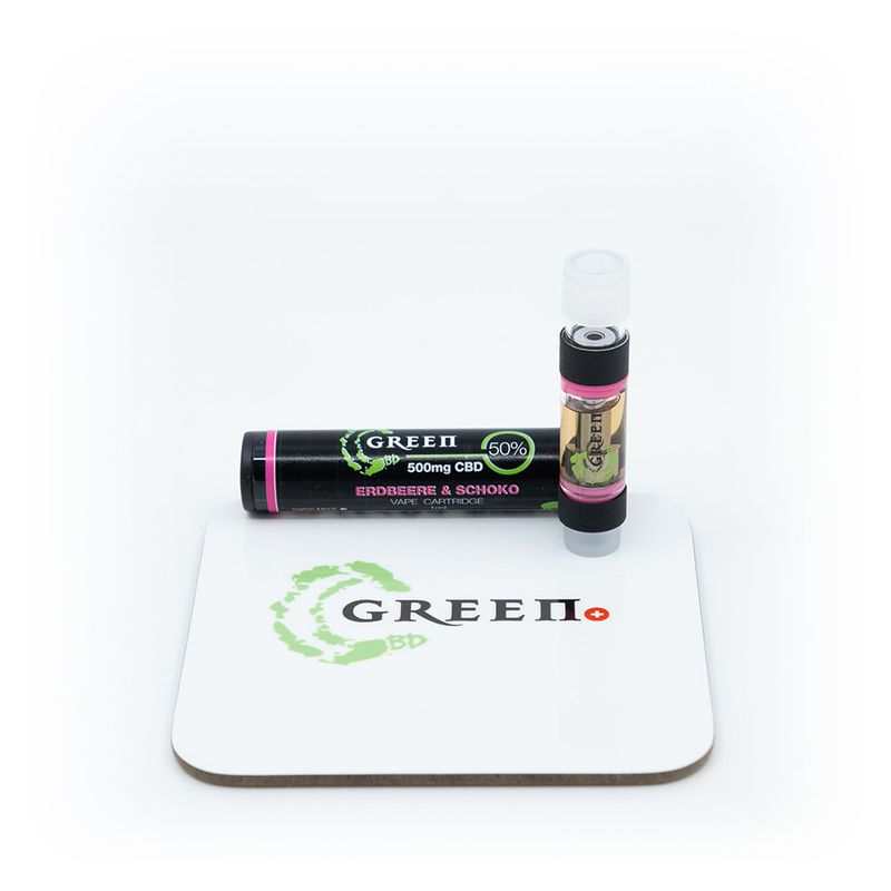 C-Green Vape  Erdbeere Schoko - CBD 500mg