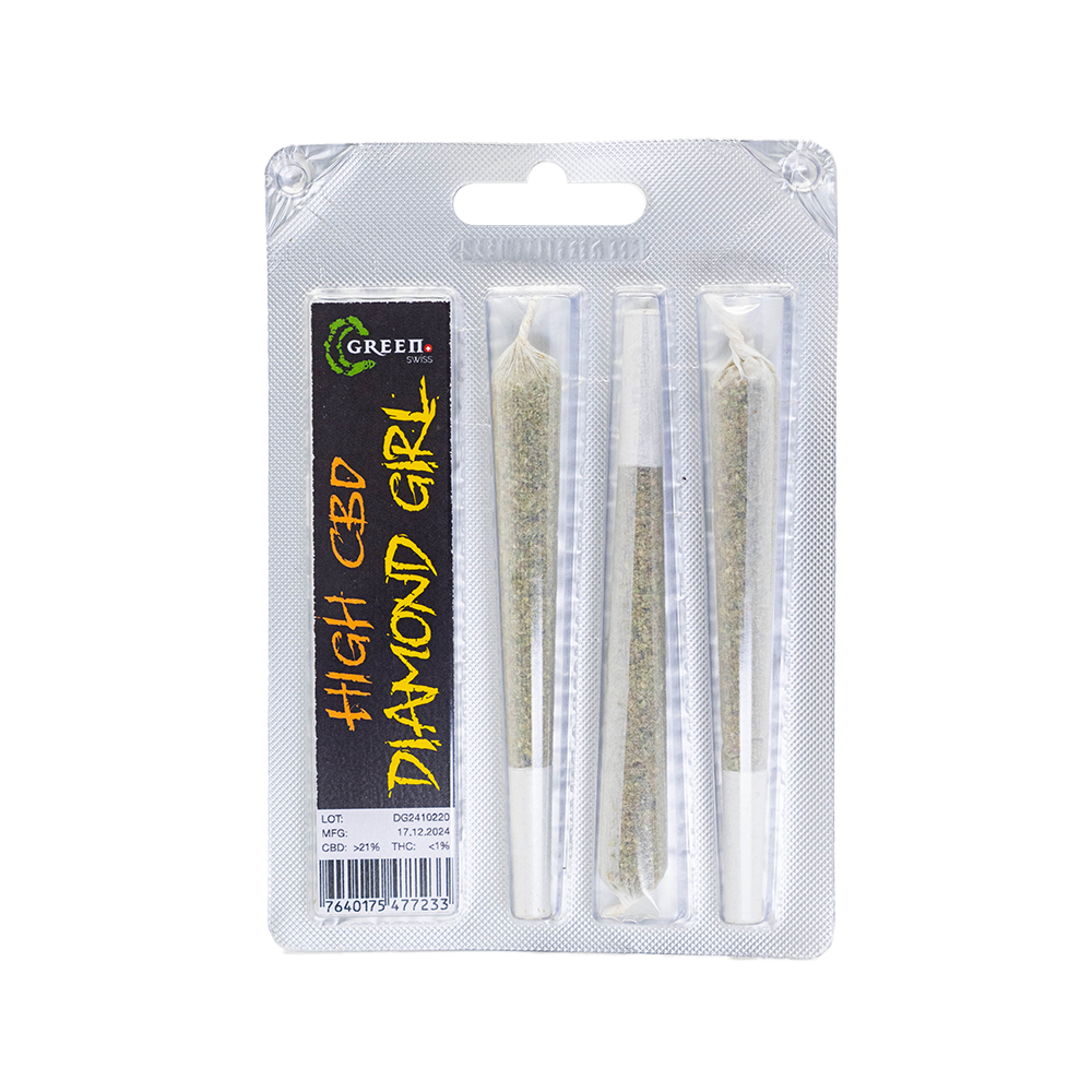 C-Green PreRolls Diamond Girl 3 Stück