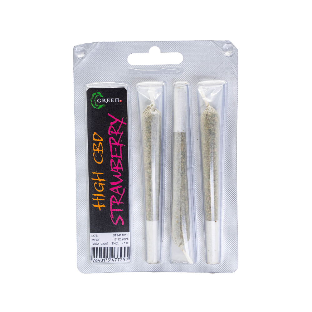 C-Green PreRolls Strawberry 3 Stück