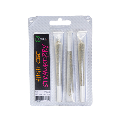 C-Green PreRolls Strawberry 3 Stück