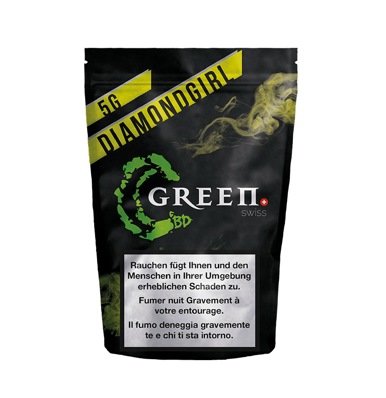 C-Green Flower Diamond Girl