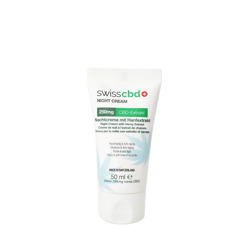 swisscbd® NIGHT CREAM swisscbd® NIGHT CREAM