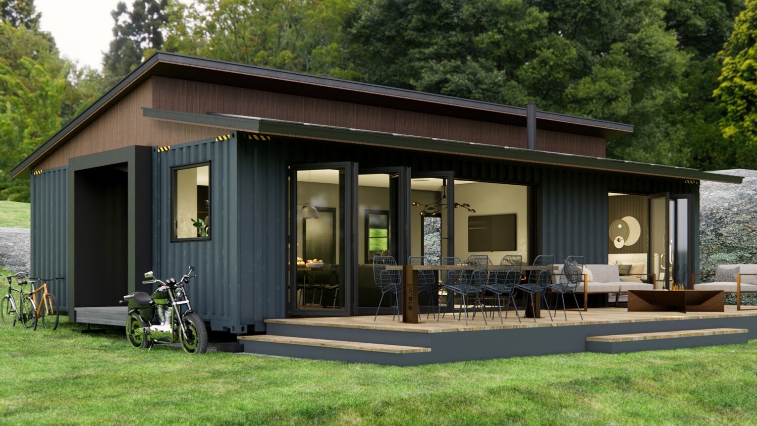 Detailed design of the container house BG01