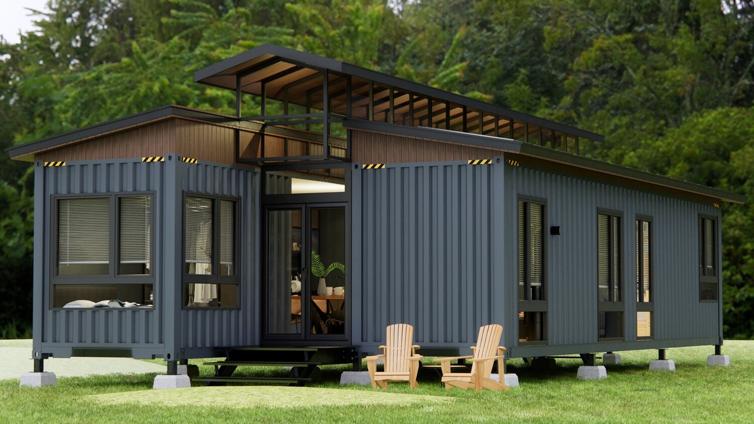 Detailed design of the container house BG03