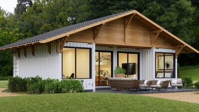 Detailed design of the container house BG05