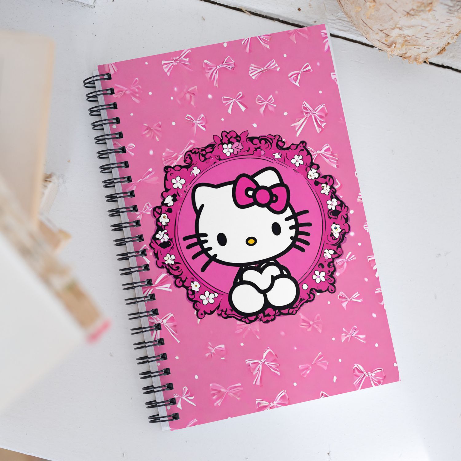 Hello Kitty Spiral Notebook!