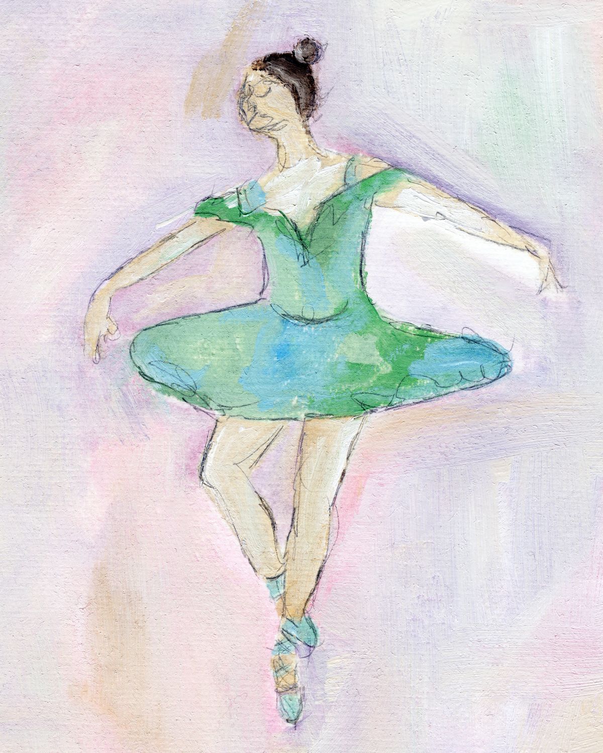 Ballerina Print