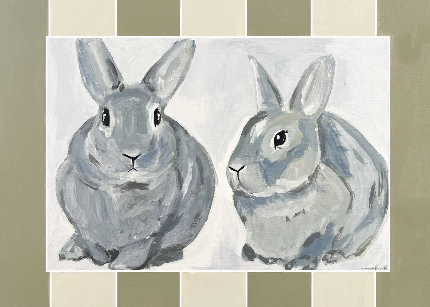 Bunnies with Border