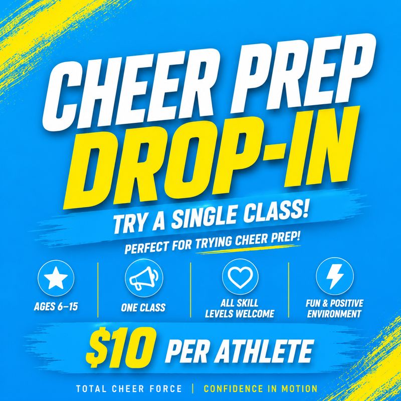 Cheer Prep Drop In
