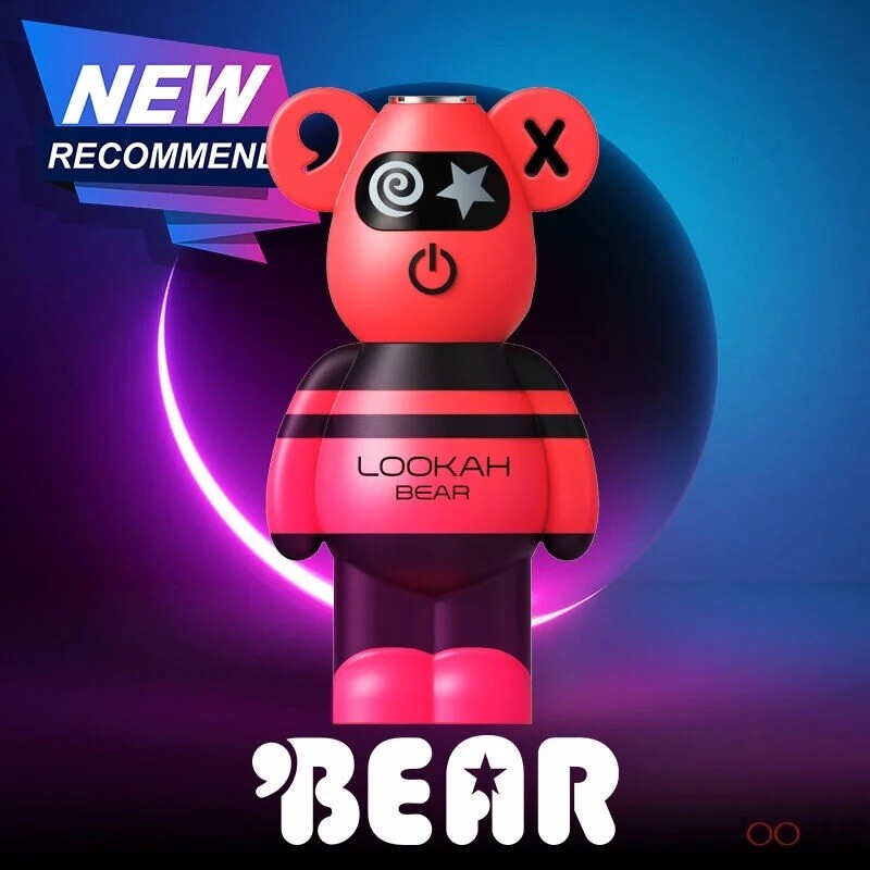 Lookah Bear 510 Battery, Color: Red