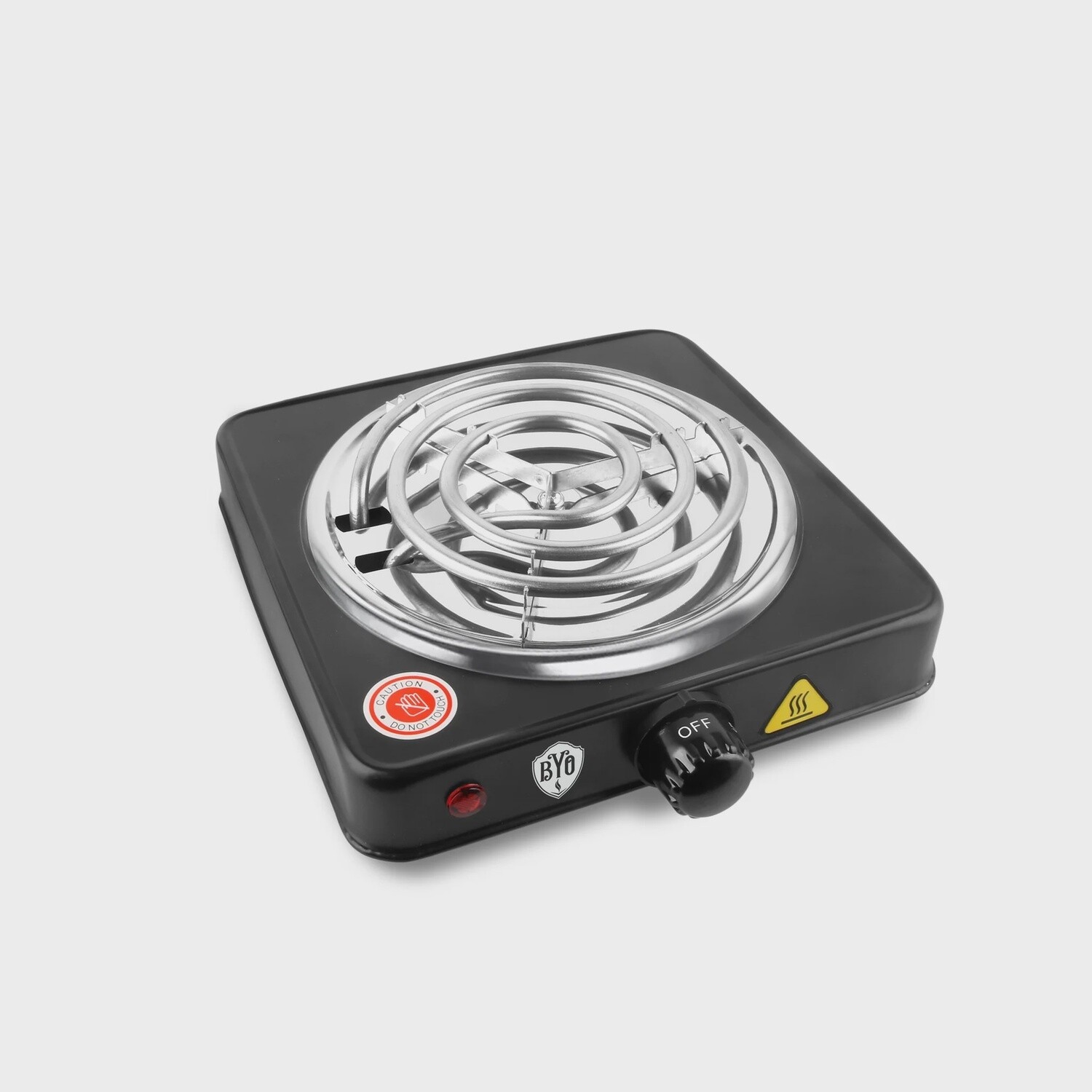B.Y.O. Electric Hookah Coal Burner, Color: Black