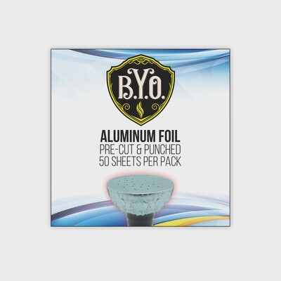 B.Y.O. Pre Punched Hookah Foil
