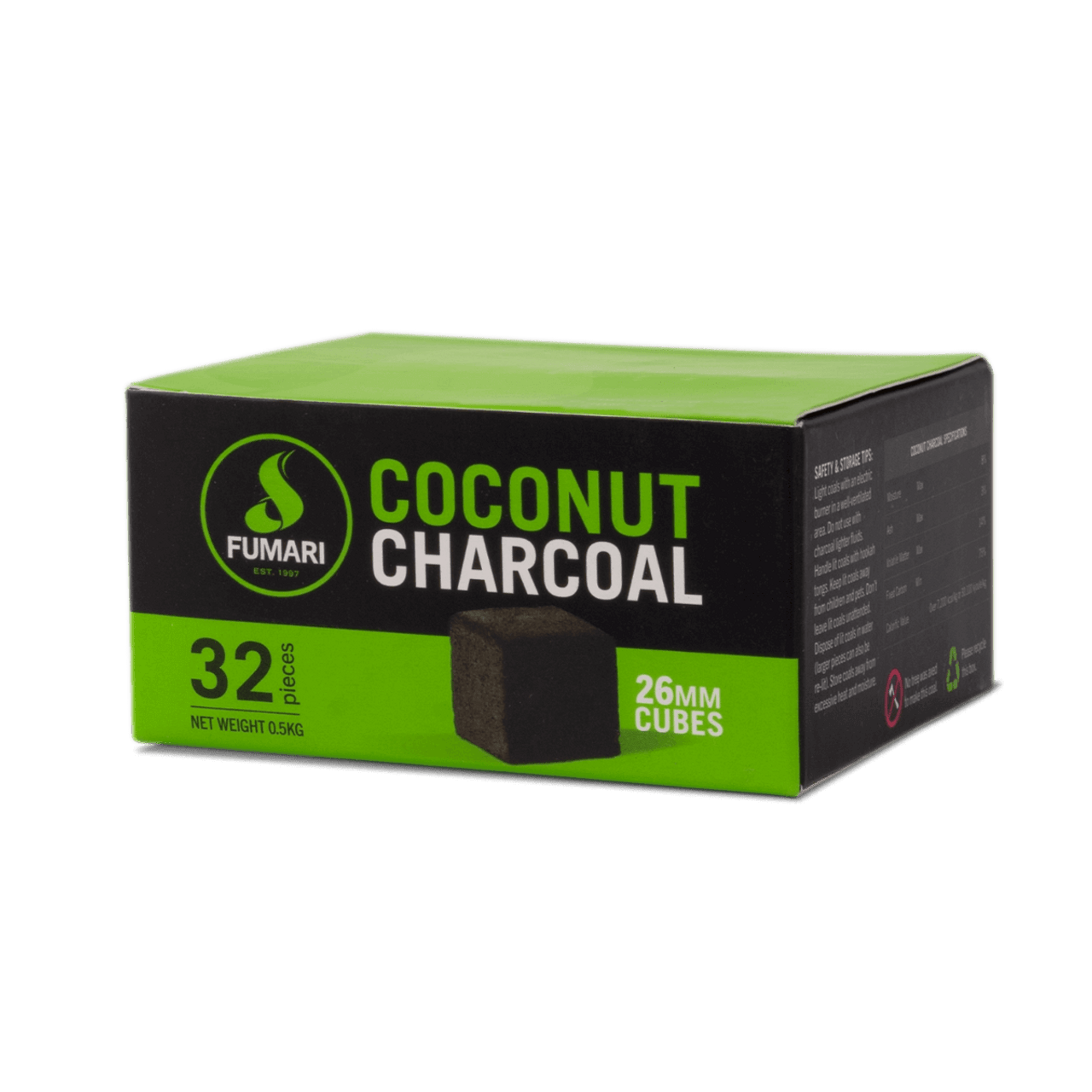 Fumari Coconut Charcoal 32ct