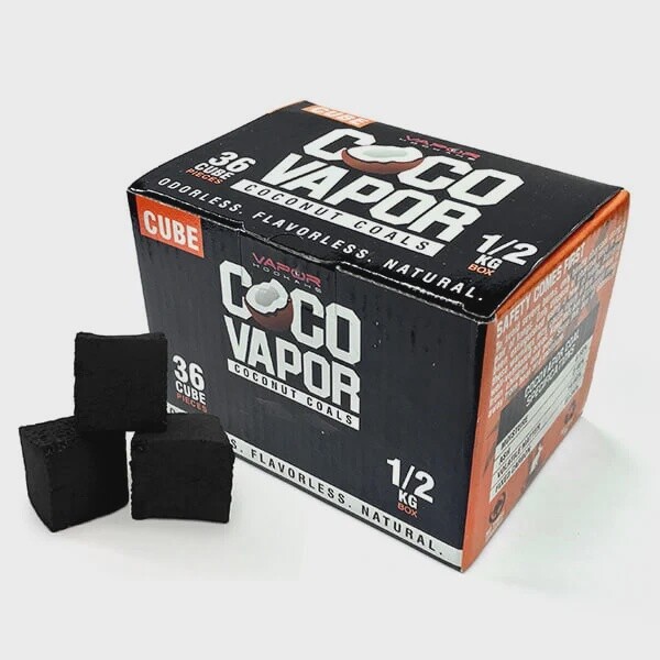 Coco Vapor 36ct Coconut Charcoal