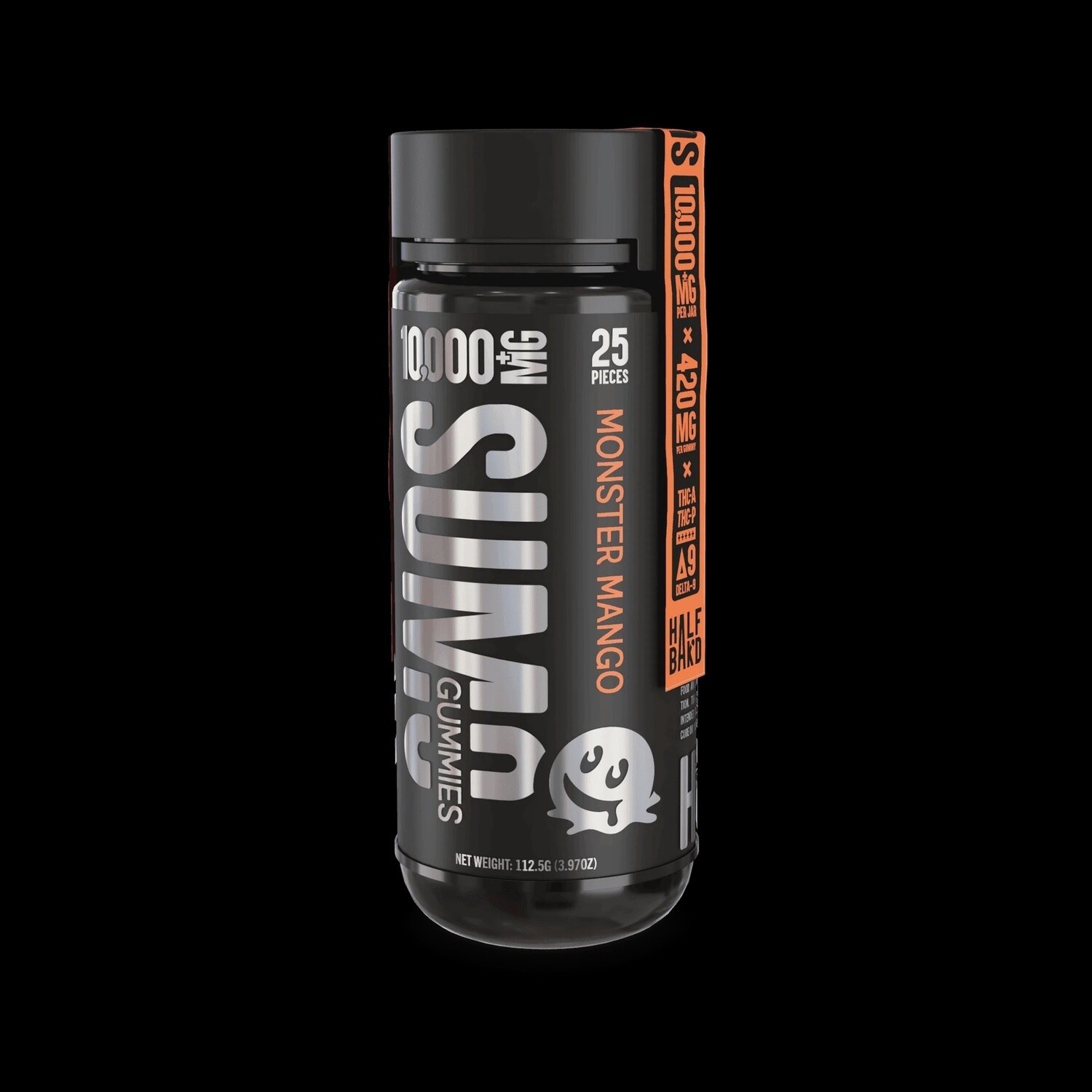 Half Bak&#39;D Sumo 10000mg Jar, Flavor: Monster Mango