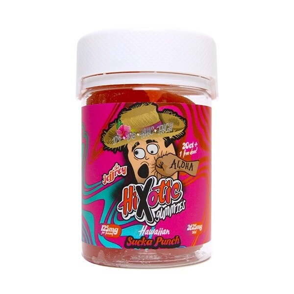HiXotic The Jeffrey Gummies 20ct, Flavor: Hawaiian Sucka Punch