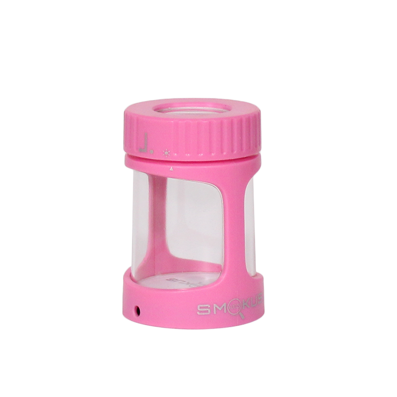 Smokus Focus Stash Jar, Color: Pink