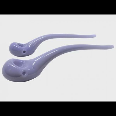 11&quot; Slime Color Tube Sherlock Hand Pipe