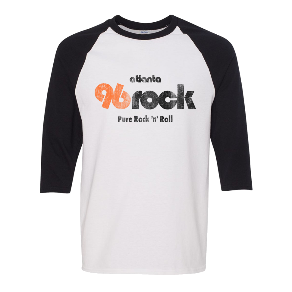 Vintage 96 Rock Raglan Baseball Shirt