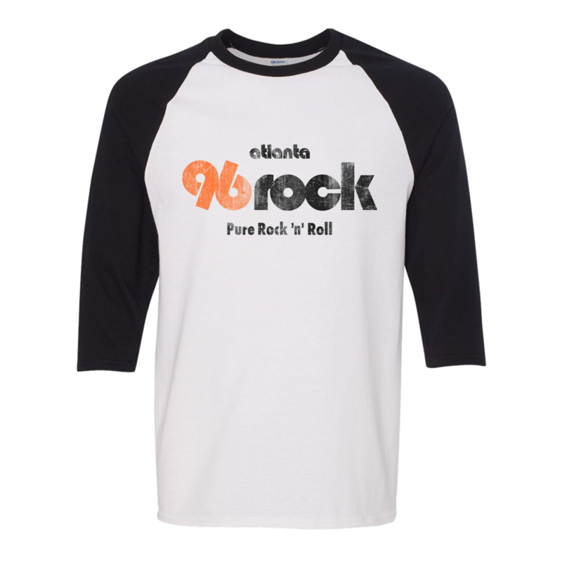 Vintage 96 Rock Raglan Baseball Shirt