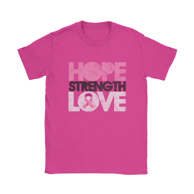 Hope Strength Love T-Shirt