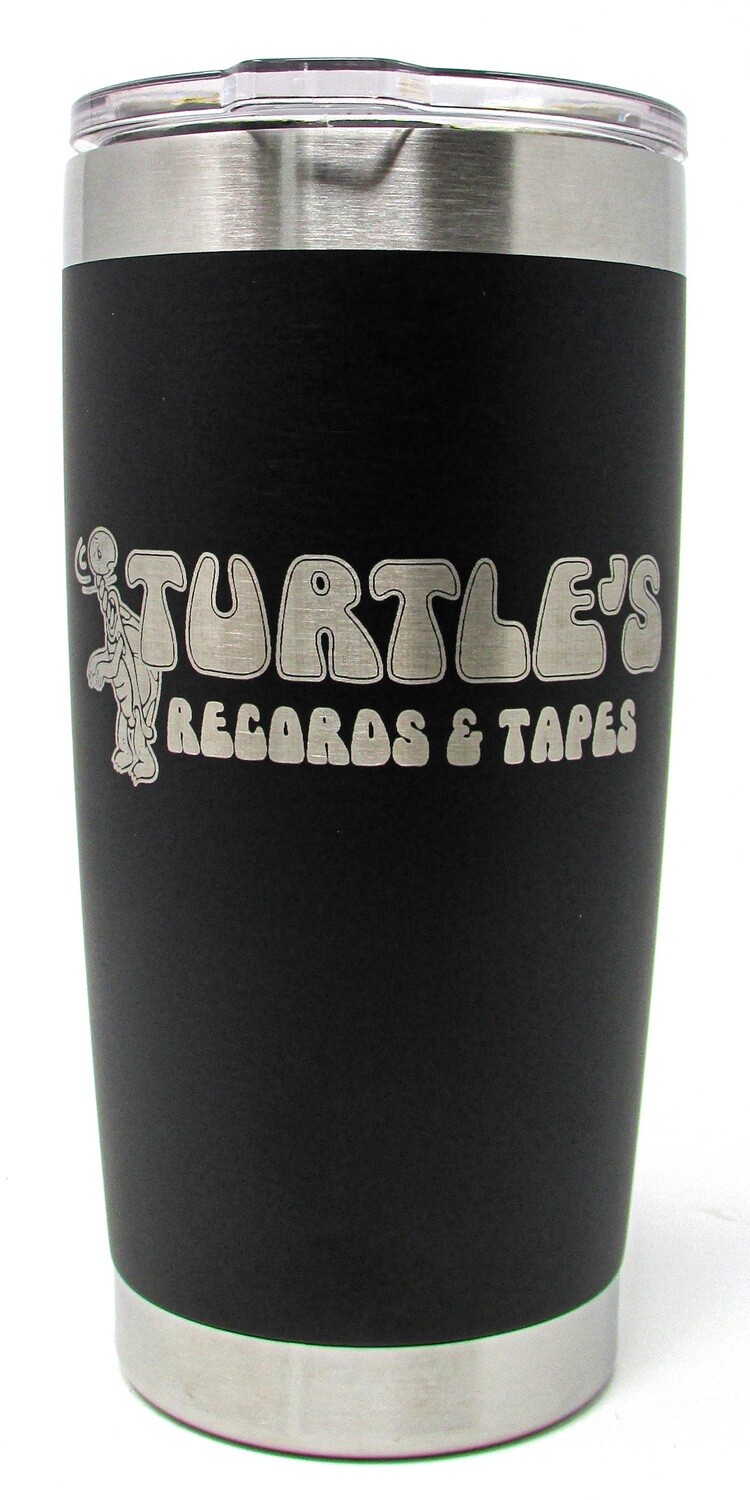 Turtle&#39;s Records &amp; Tapes Stainless Steel Tumbler