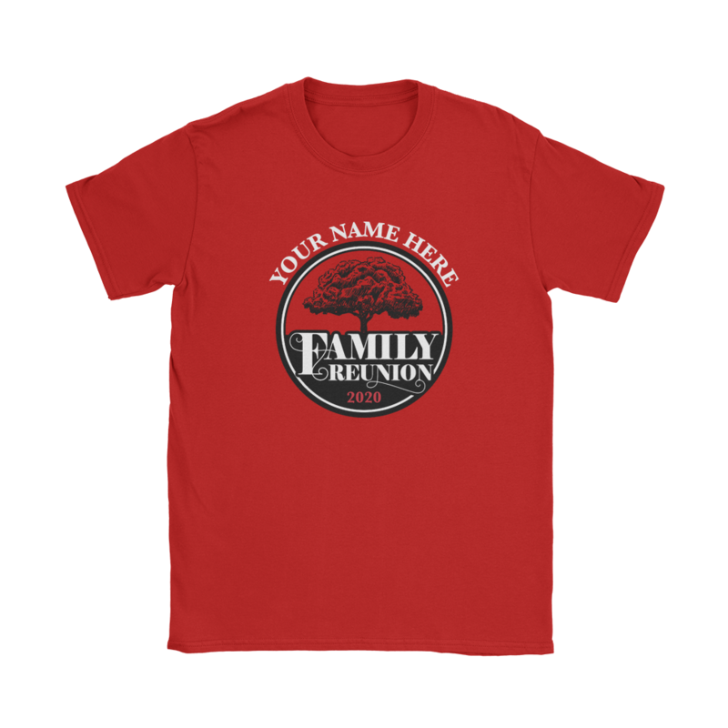 Circle Family Reunion Personalized T-Shirt
