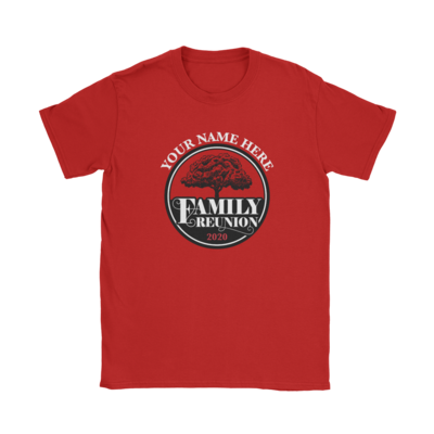 Circle Family Reunion Personalized T-Shirt