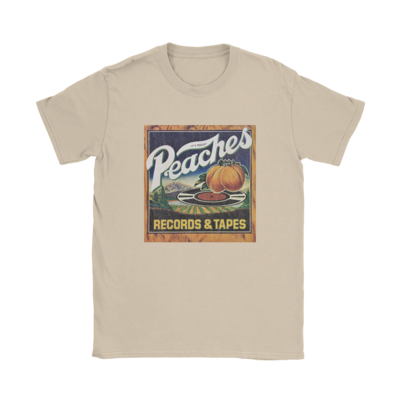 Peaches Records &amp; Tapes Crate T-Shirt