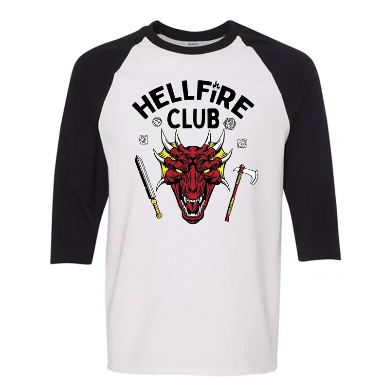 Hellfire Club Baseball Shirt