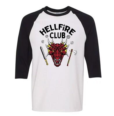 Hellfire Club Baseball Shirt