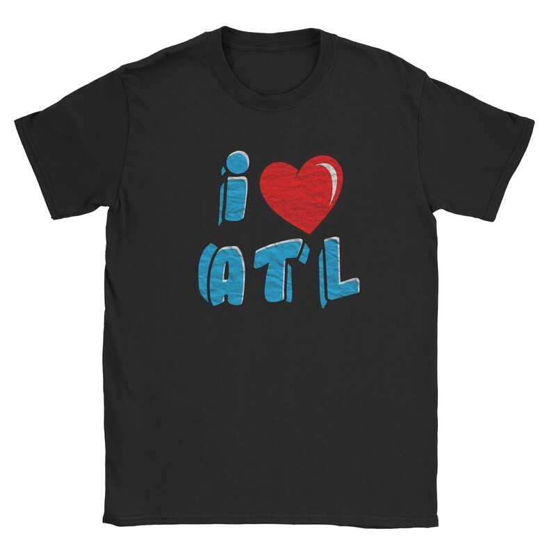 I Heart ATL Bubble Letters