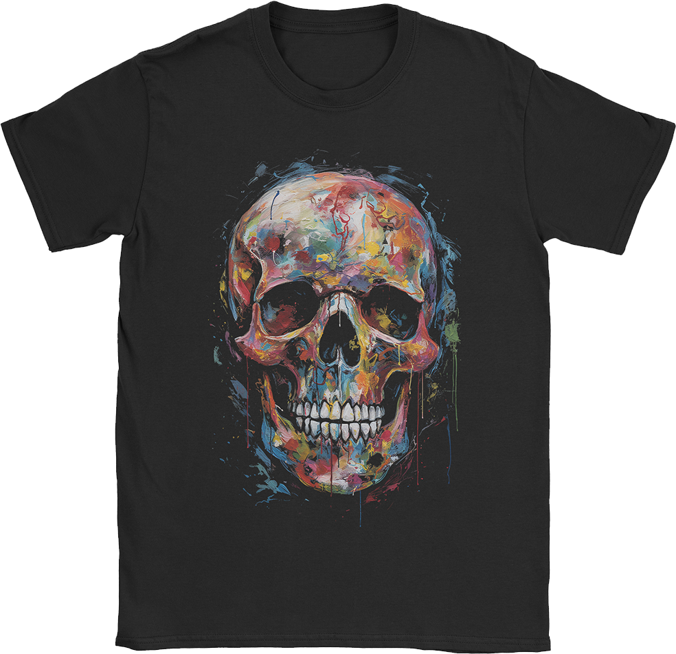 Painted Skull