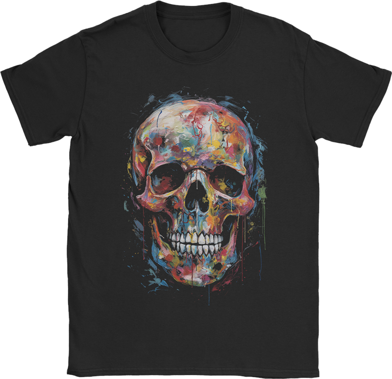 Painted Skull
