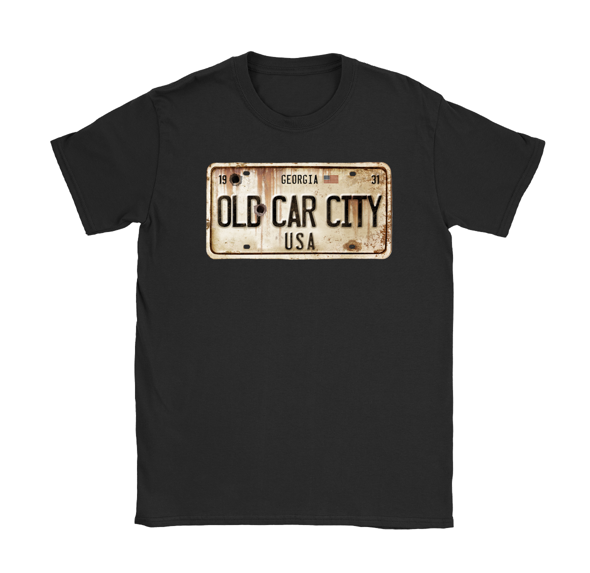 Old Car City License Plate