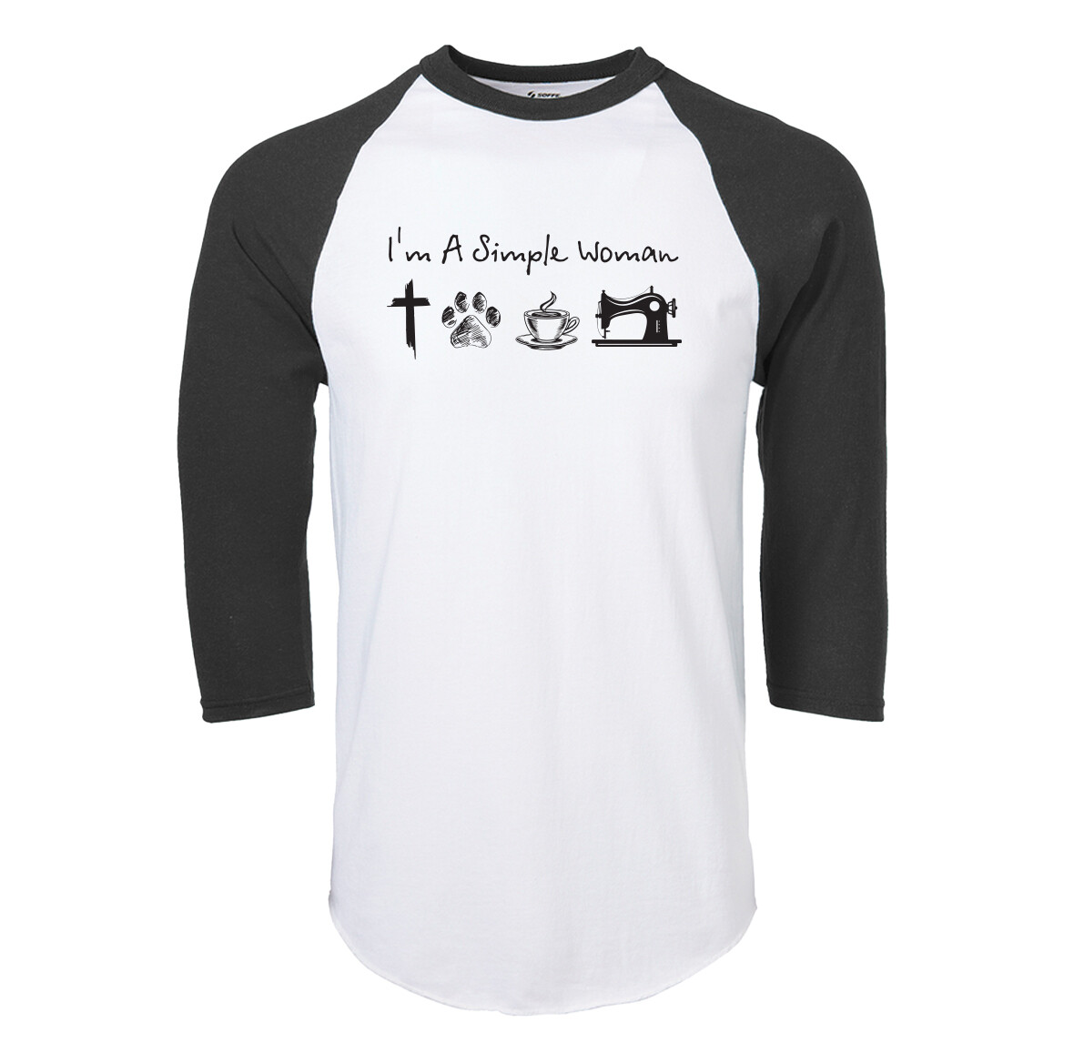 I&#39;m a Simple Woman Baseball Shirt