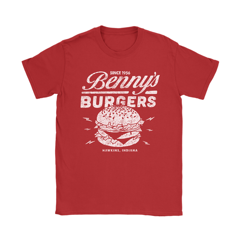 Benny&#39;s Burgers - Stranger Things T-Shirt