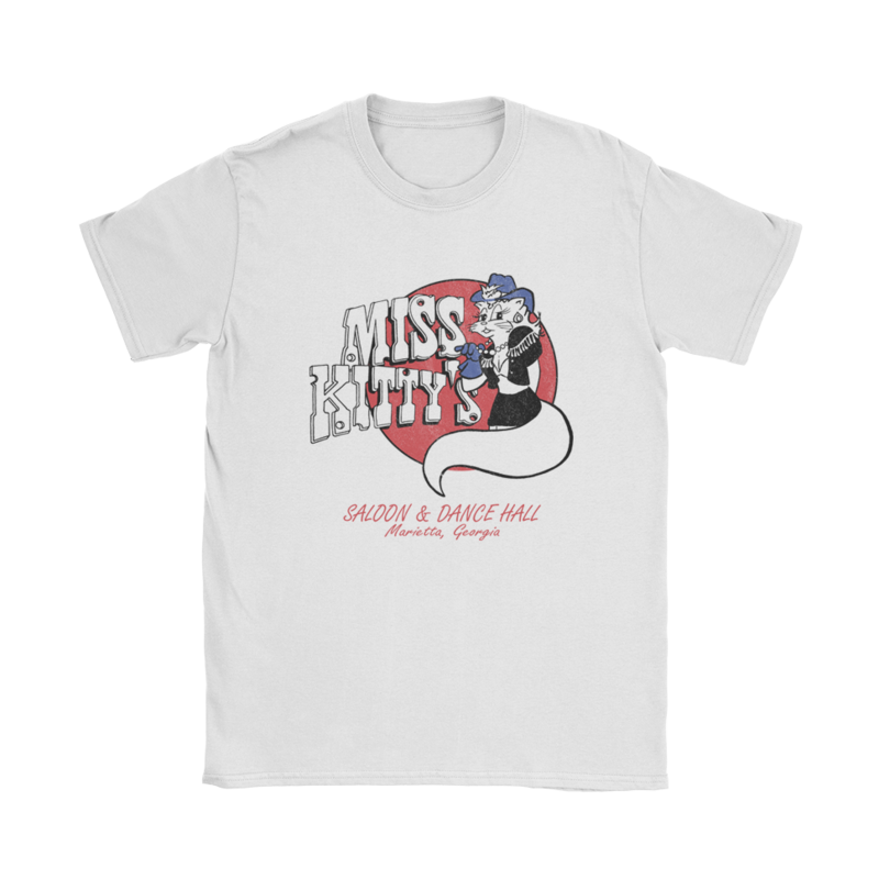 Miss Kitty&#39;s Saloon &amp; Dance Hall Lady Kat T-Shirt