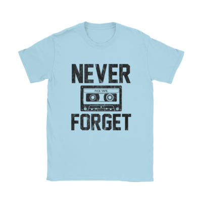 Never Forget Cassette Tape T-Shirt