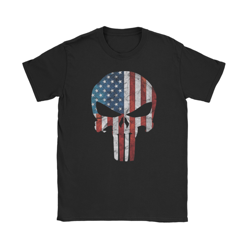 American Skull T-Shirt